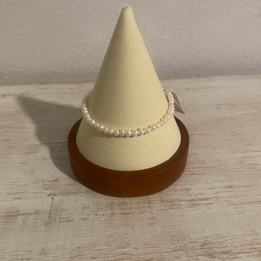 Oshena Authentic Calla Pearl Bracelet 18k Gold Plated